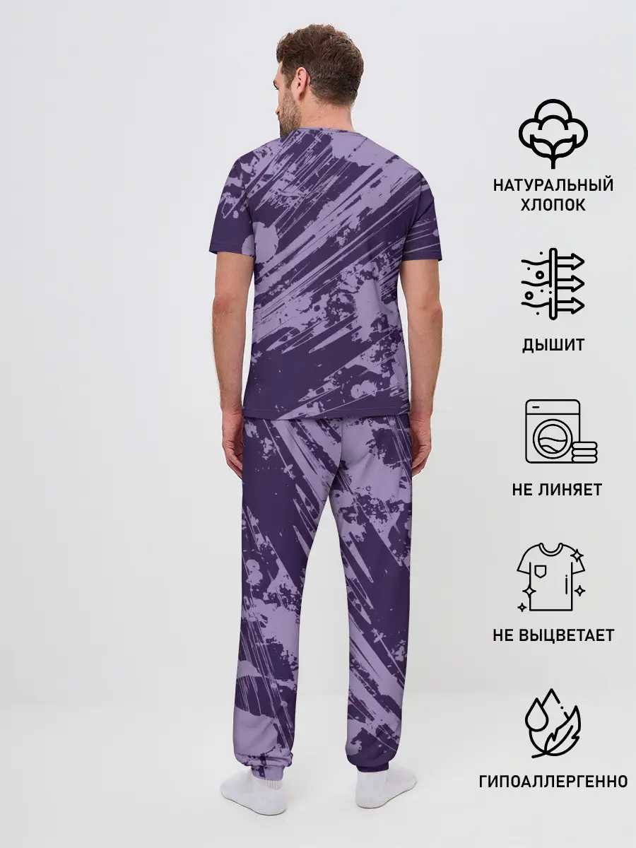 Мужская пижама с брюками / Shiro art