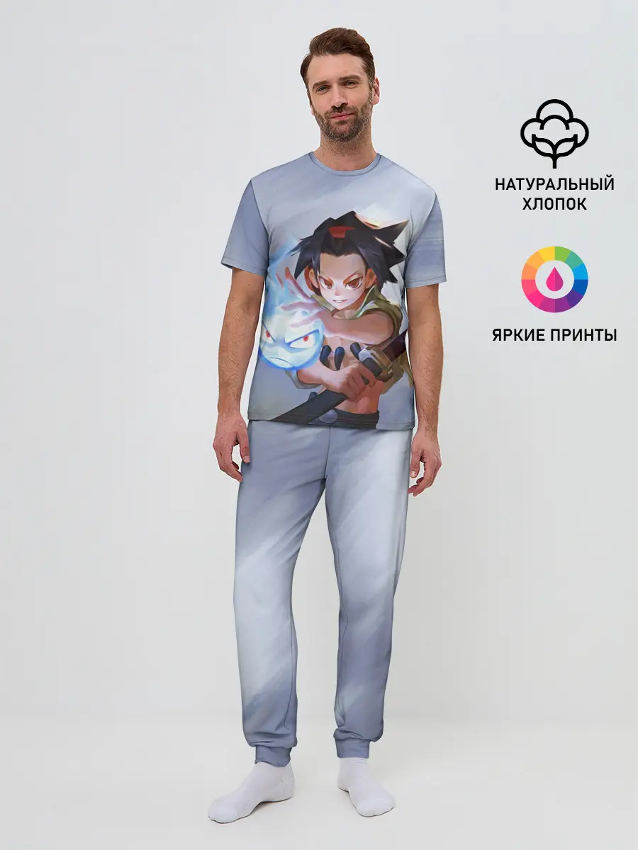 Мужская пижама с брюками / Asakura Yo