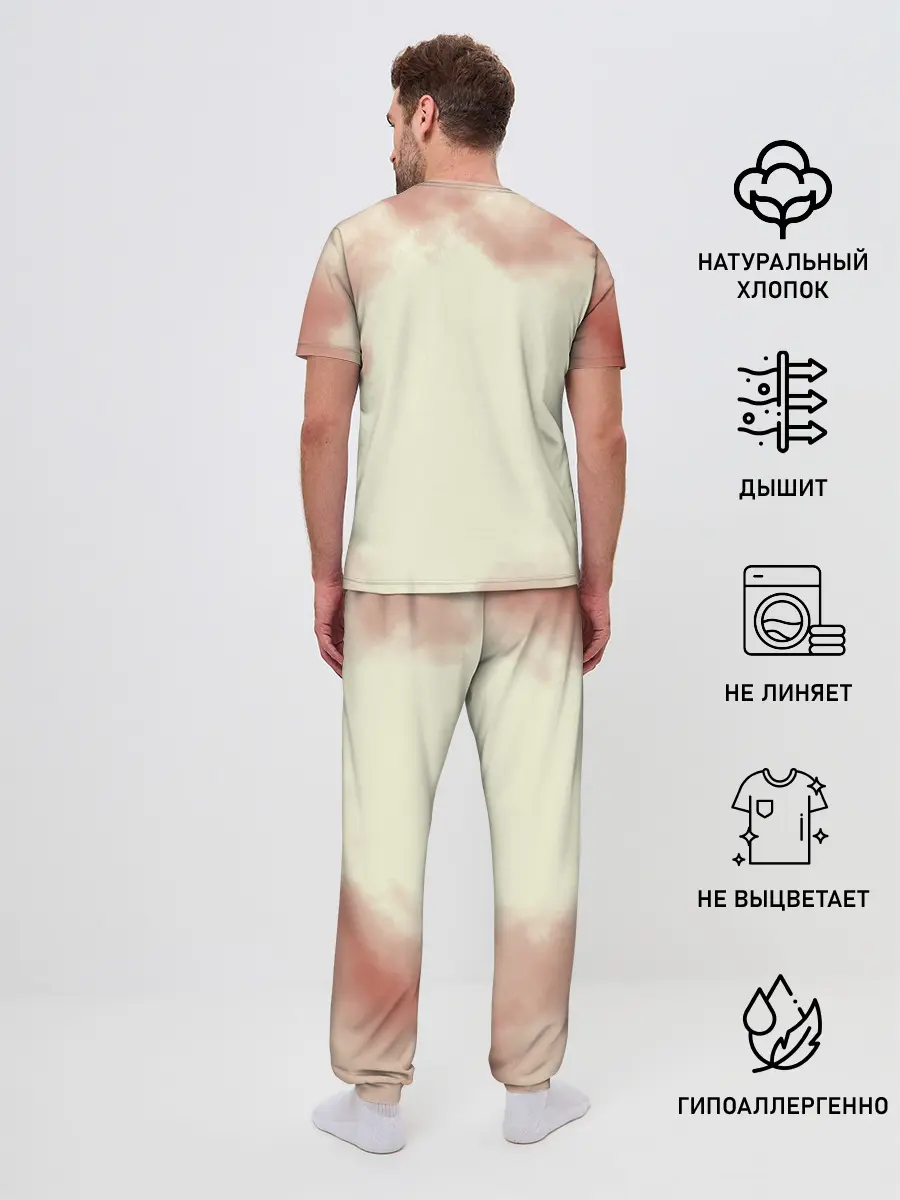 Мужская пижама с брюками / Кенджиро Ренгоку Kimetsu no Yaiba