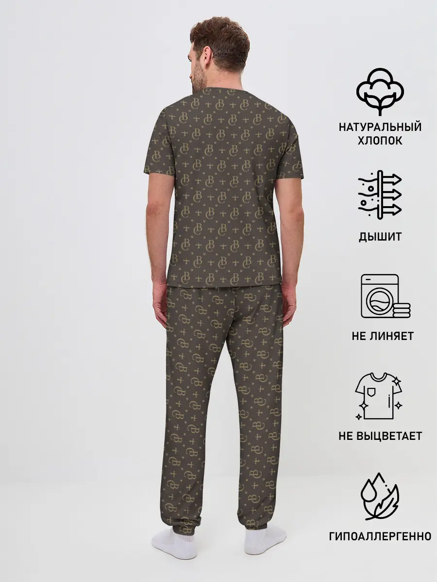 Мужская пижама с брюками / Cowboy Bebop fashion