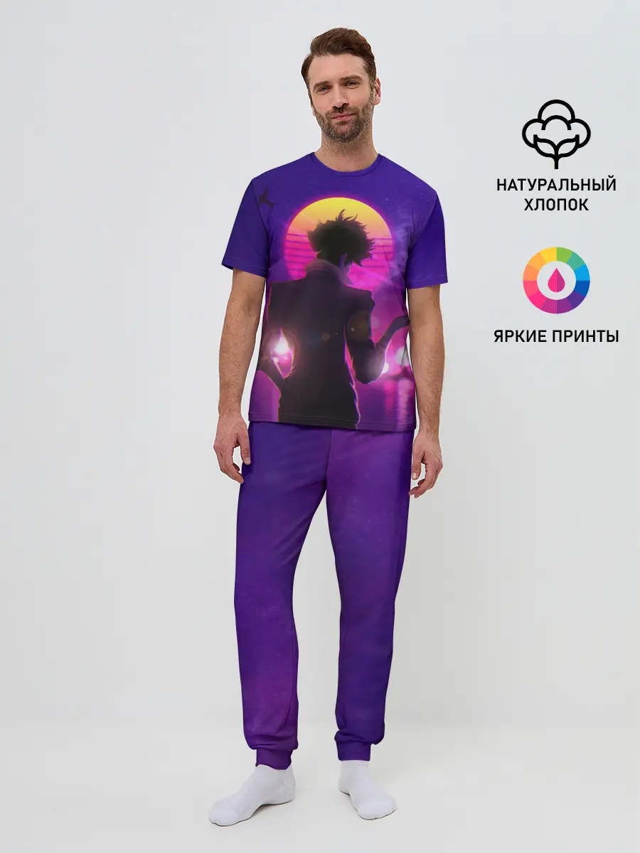 Мужская пижама с брюками / Cowboy Bebop. Spike Spiegel