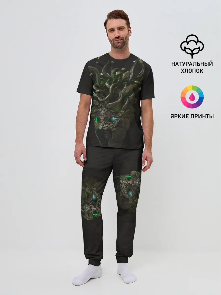 Мужская пижама с брюками / Медуза Горгона | Эвриала