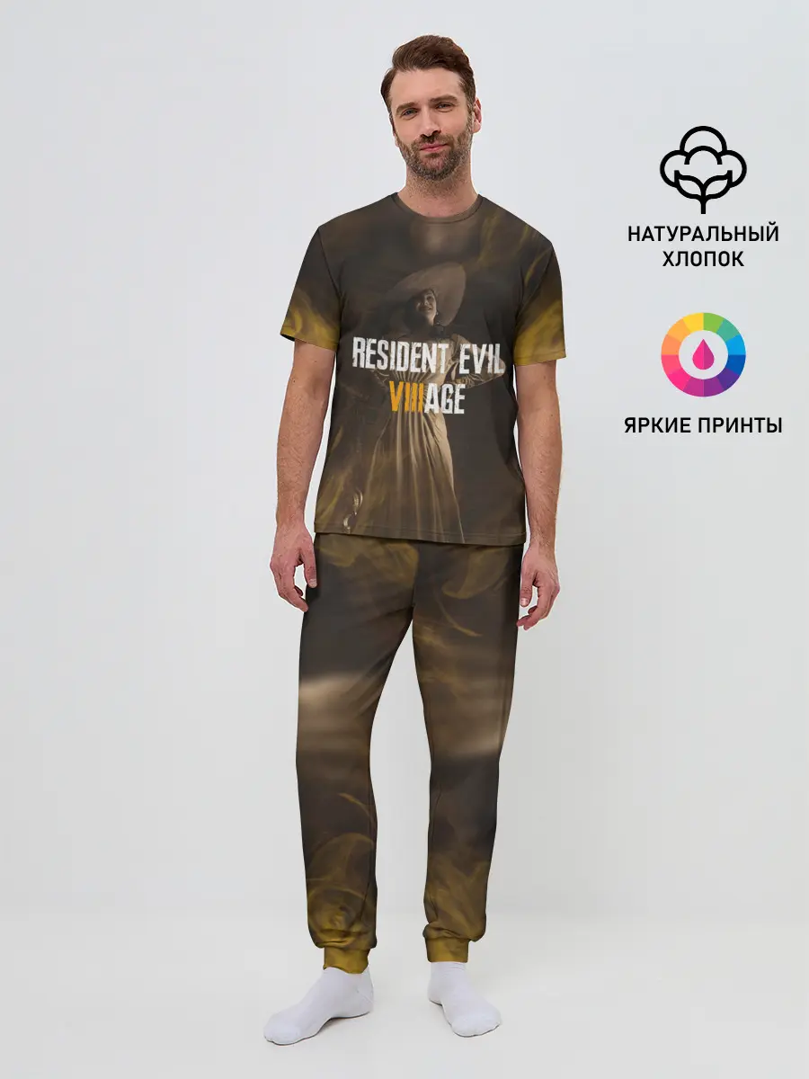 Мужская пижама с брюками / RESIDENT EVIL VILLAGE | ЛЕДИ ДИМИТРЕСКУ