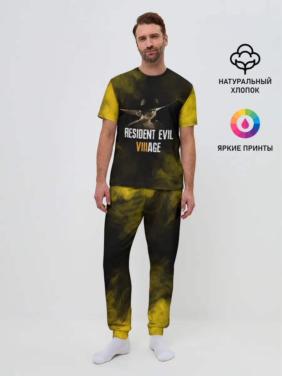 Мужская пижама с брюками / RESIDENT EVIL VILLAGE | LADY DIMITRESCU