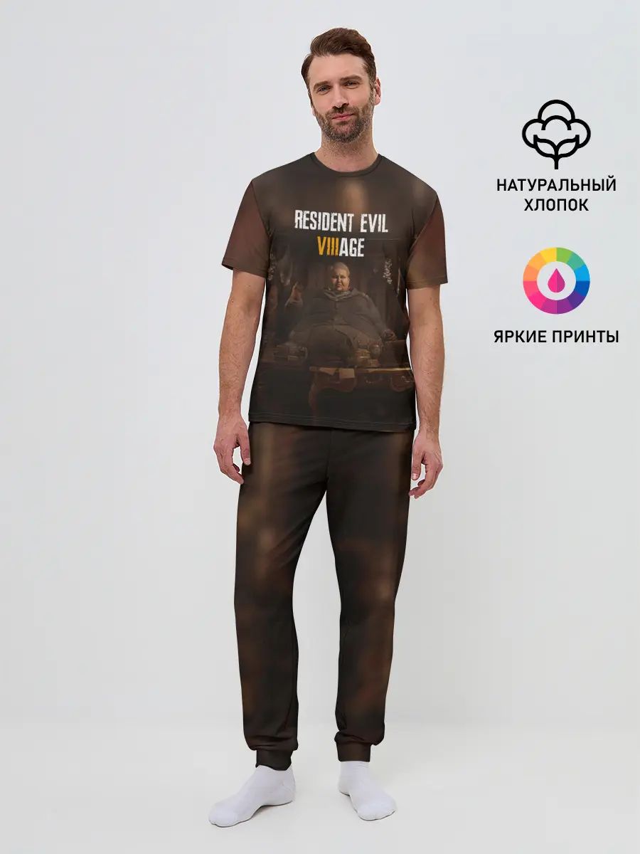 Мужская пижама с брюками / RESIDENT EVIL VILLAGE | РЕ ДЕРЕВНЯ