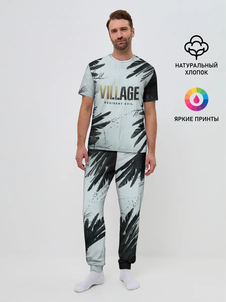 Мужская пижама с брюками / Resident Evil Village. Crow