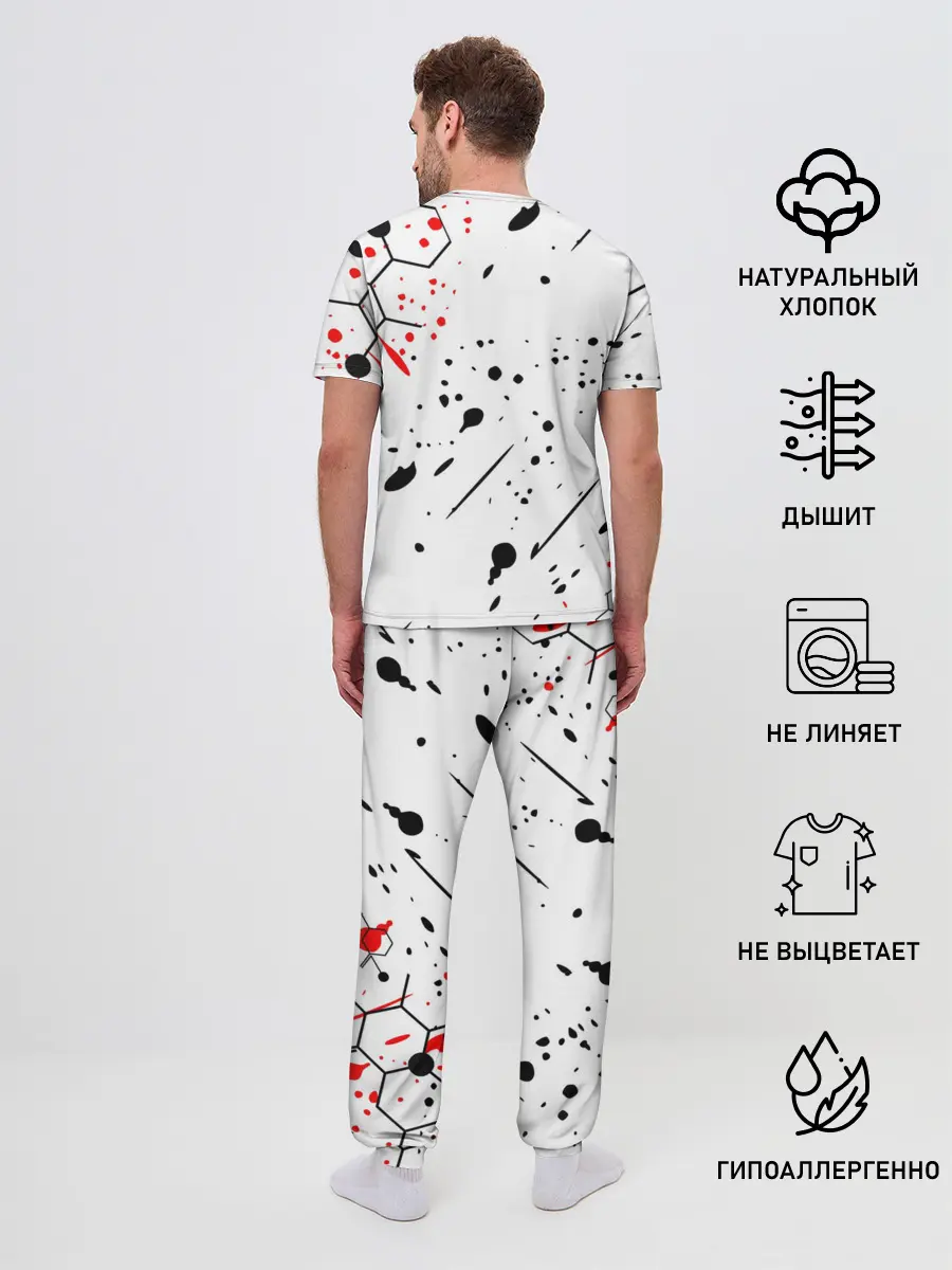 Мужская пижама с брюками / ЗЛАТАН ИБРАГИМОВИЧ / МАНЧЕСТЕР