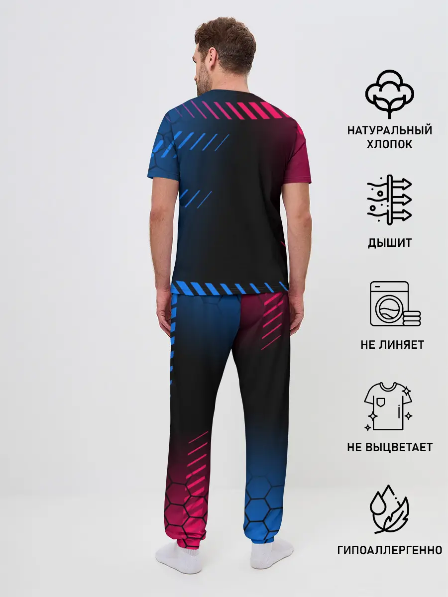 Мужская пижама с брюками / ЛИОНЕЛЬ МЕССИ / BARCELONA