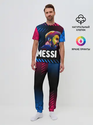 Мужская пижама с брюками / ЛИОНЕЛЬ МЕССИ / BARCELONA
