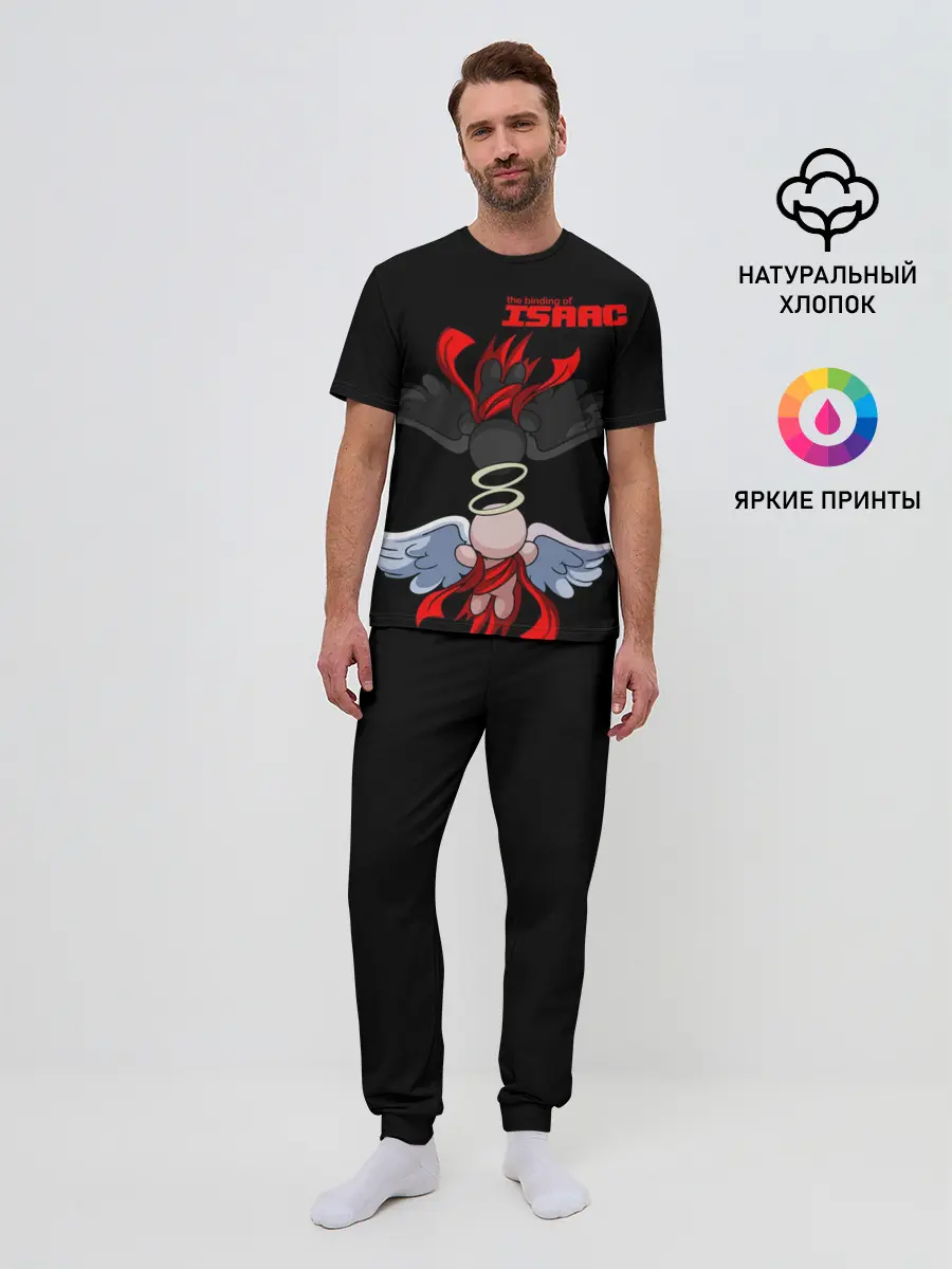 Мужская пижама с брюками / The Binding of isaac Angels