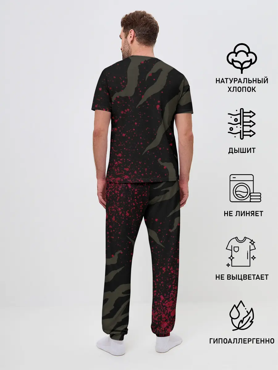 Мужская пижама с брюками / Resident Evil Village Blood