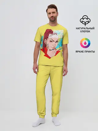 Мужская пижама с брюками / Bhabie