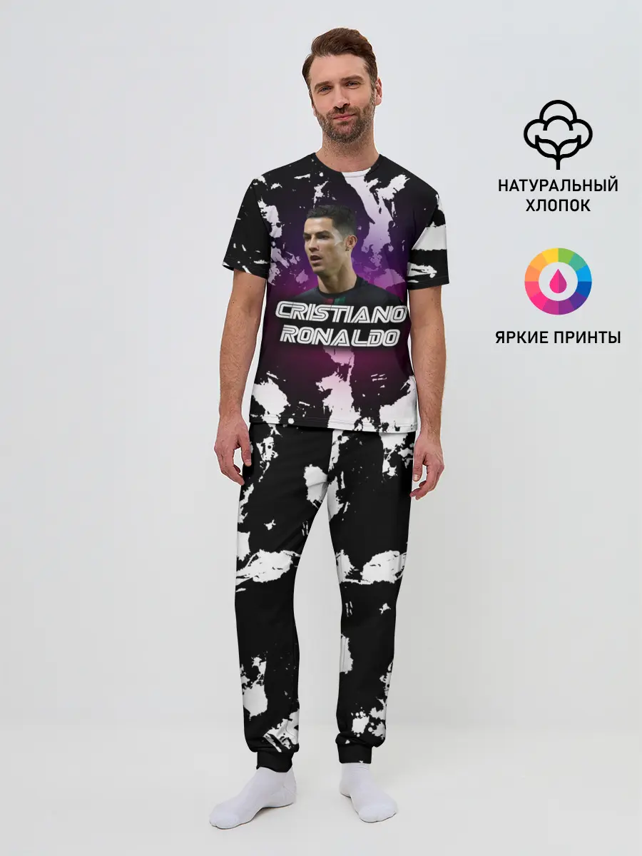 Мужская пижама с брюками / Cristiano Ronaldo