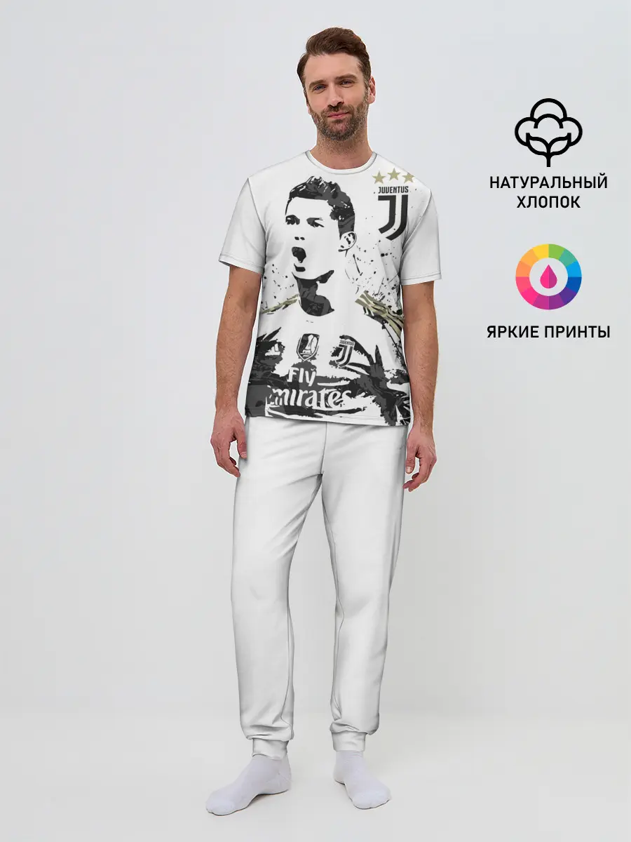 Мужская пижама с брюками / Криштиану Роналду