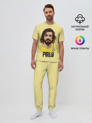 Мужская пижама с брюками / Андреа Пирло