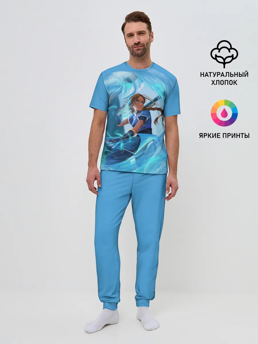 Мужская пижама с брюками / Katara