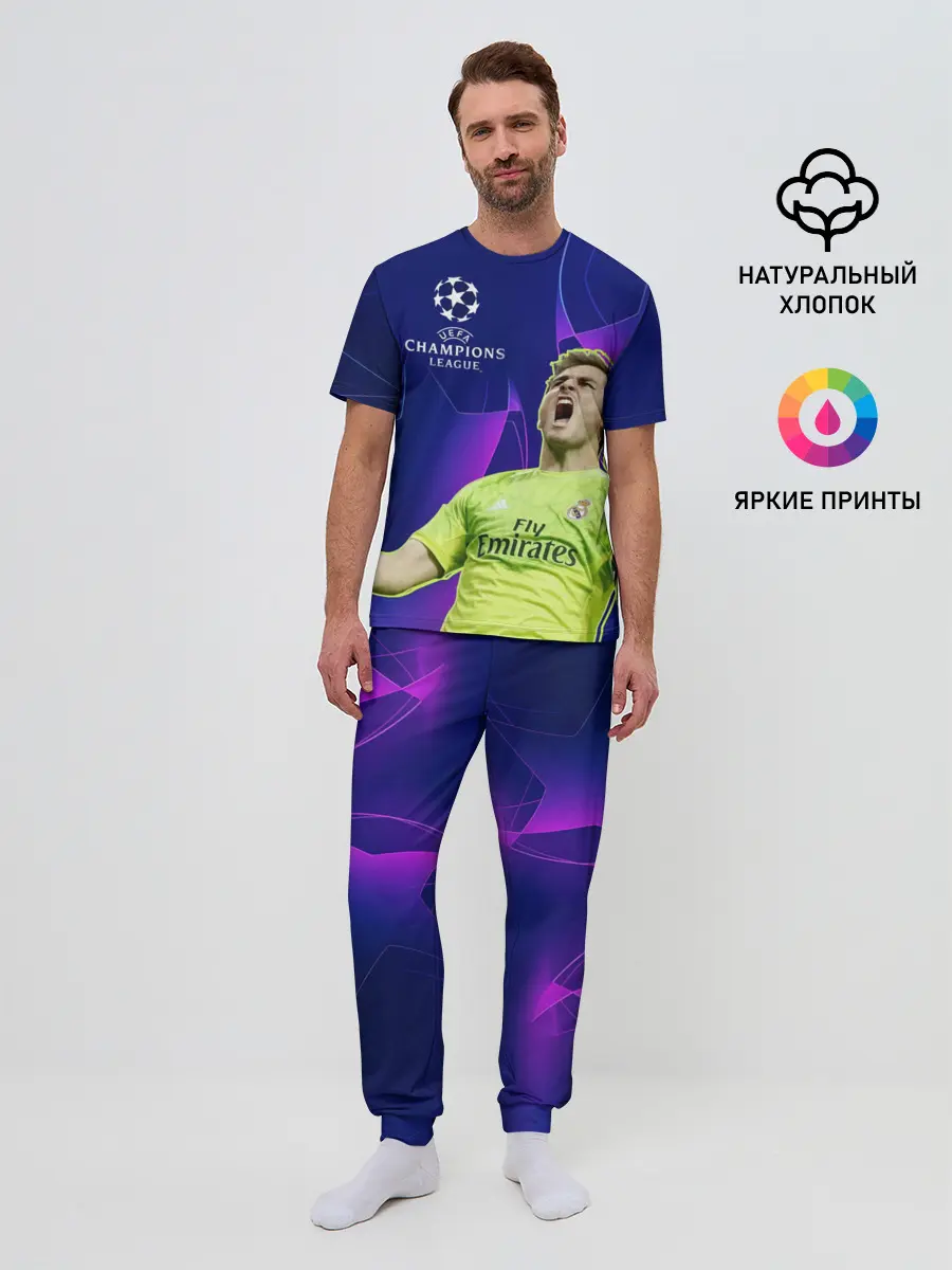 Мужская пижама с брюками / Iker Casillas