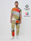 Мужская пижама с брюками / Art Abstraction