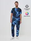 Мужская пижама с брюками / Energy Waves