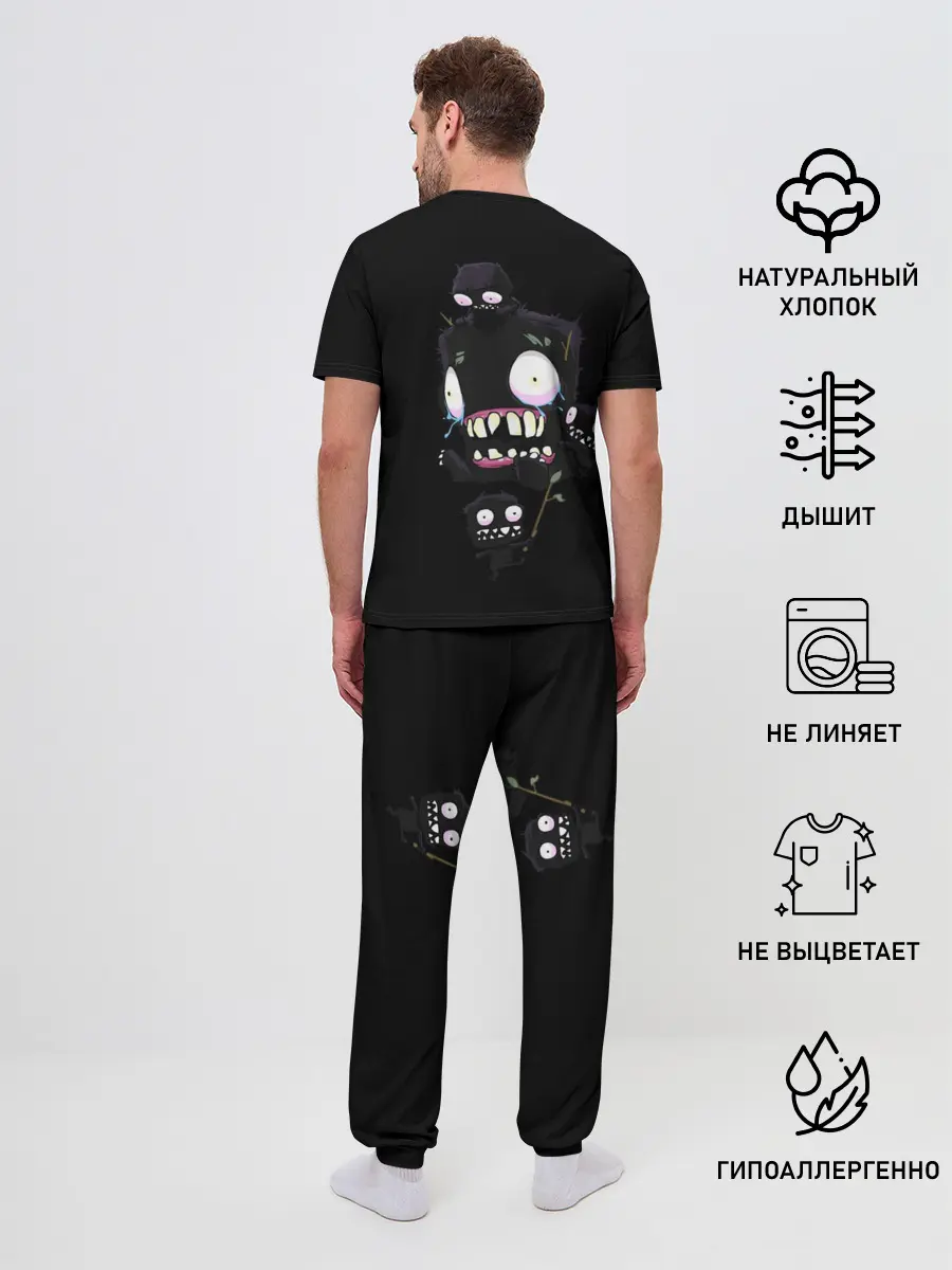 Мужская пижама с брюками / Я монстр