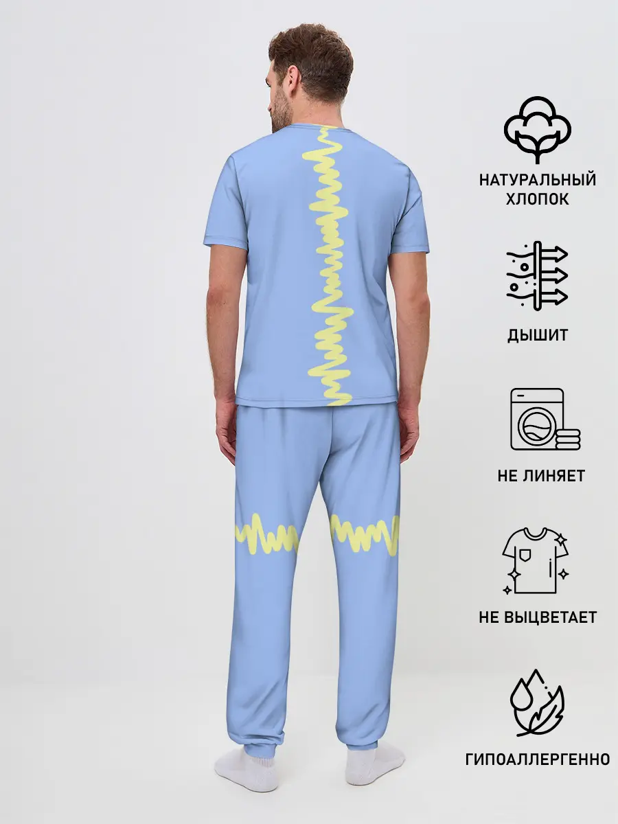 Мужская пижама с брюками / Hayasaka