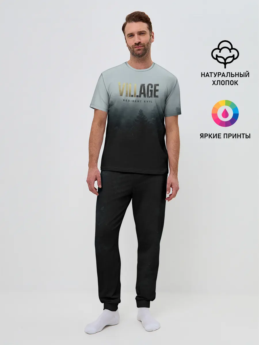 Мужская пижама с брюками / Resident Evil Village