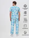 Мужская пижама с брюками / Морские жители