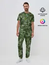 Мужская пижама с брюками / Canvas Green Camo