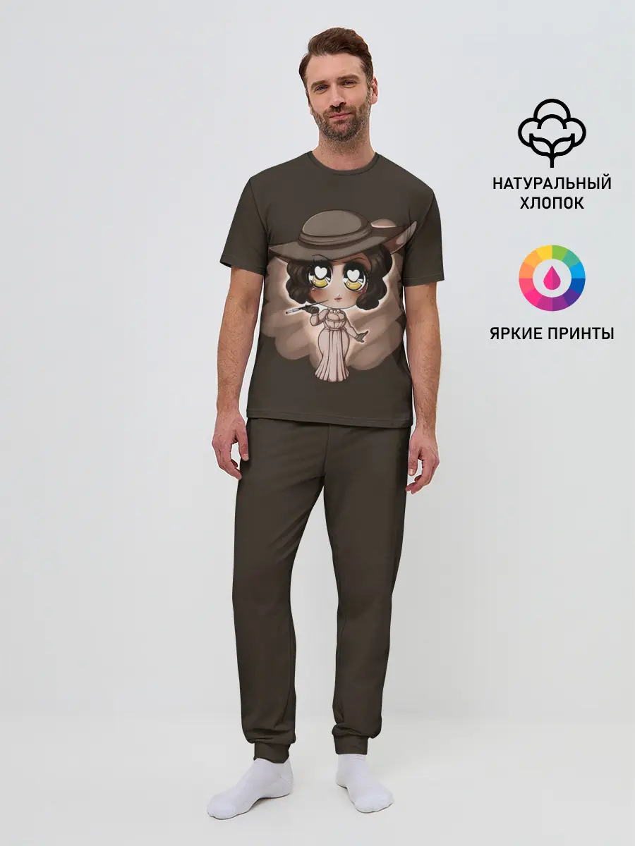 Мужская пижама с брюками / Mini Dimitrescu