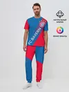 Мужская пижама с брюками / ФК БАВАРИЯ / BAYERN / ГРАДИЕНТ