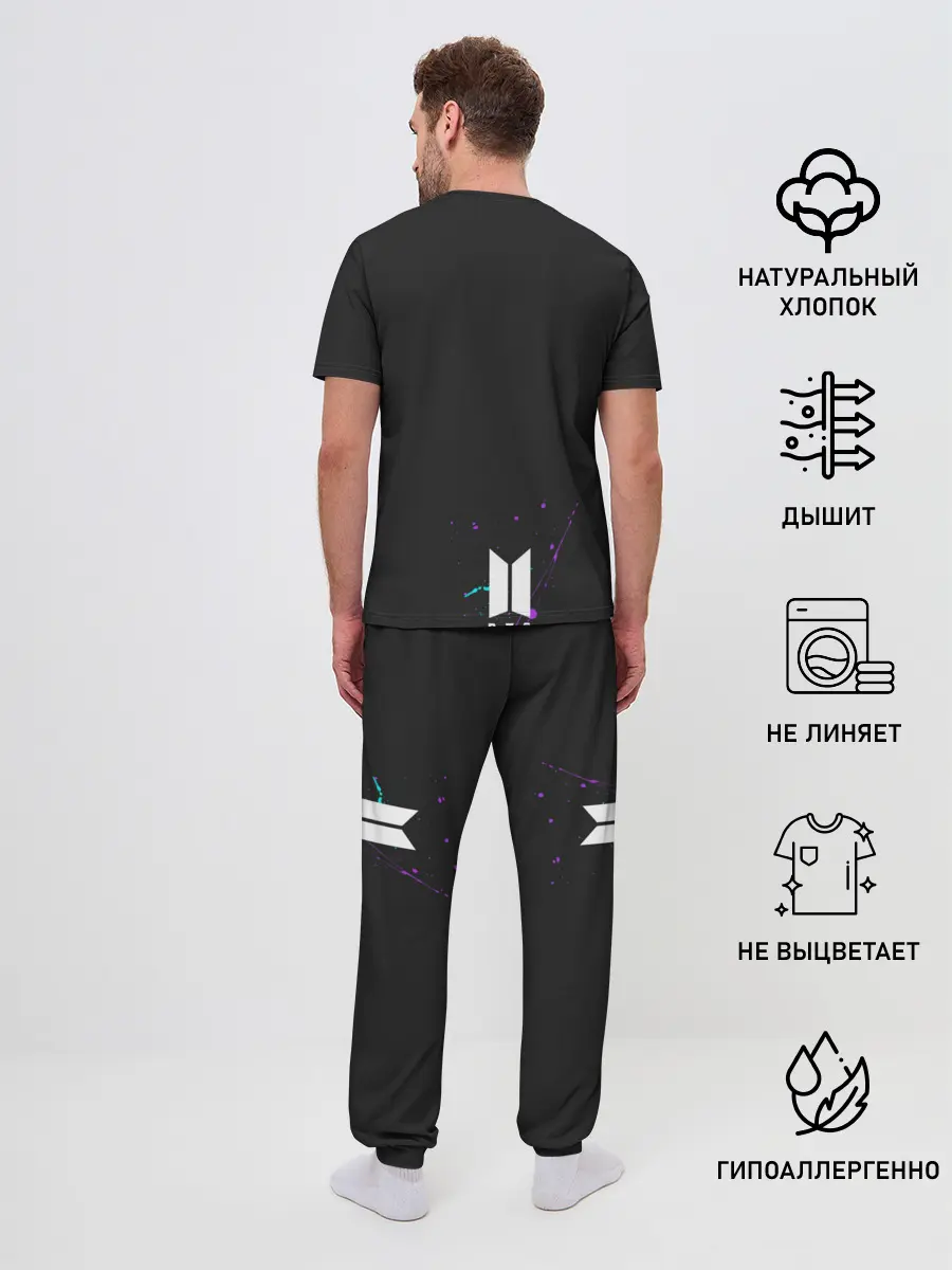 Мужская пижама с брюками / UGH BTS