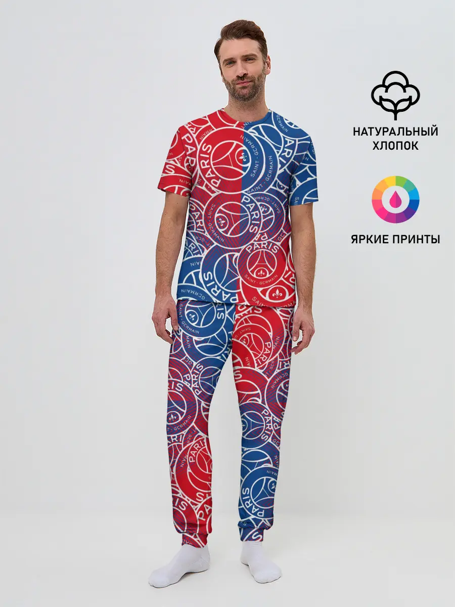 Мужская пижама с брюками / ФК ПСЖ / PARIS SAINT GERMAIN