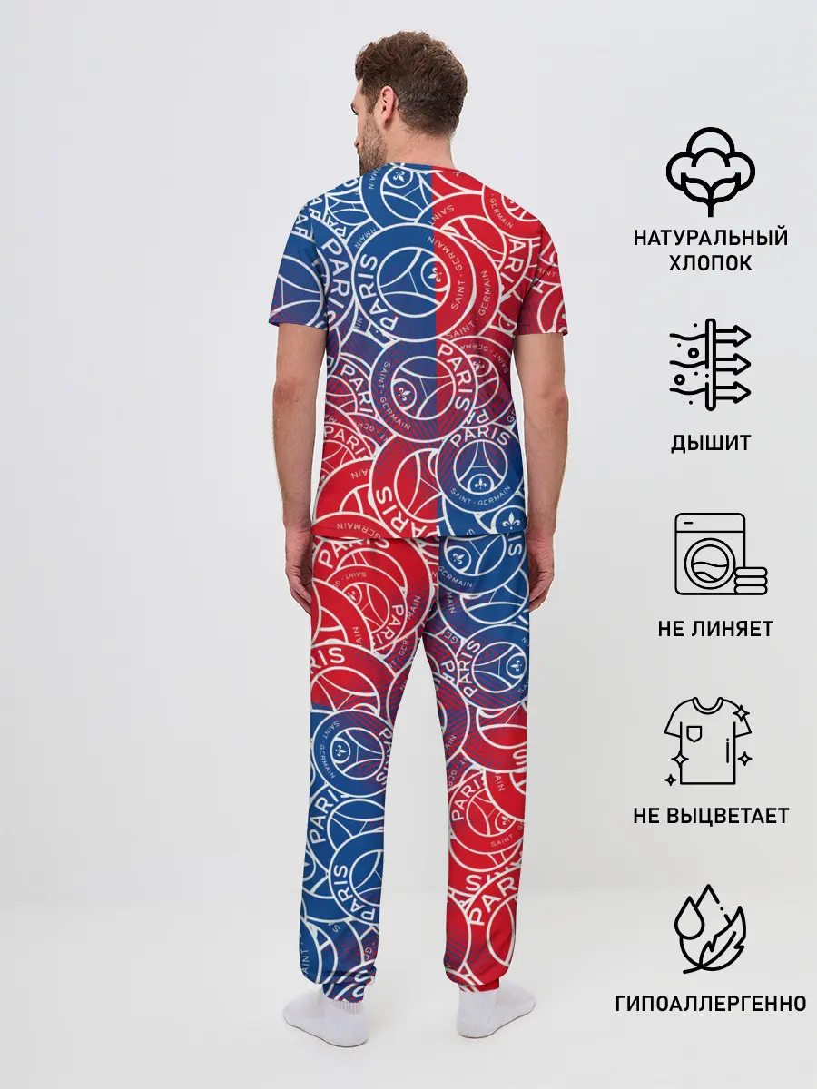 Мужская пижама с брюками / ФК ПСЖ / PARIS SAINT GERMAIN