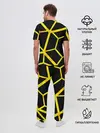 Мужская пижама с брюками / Hexagon