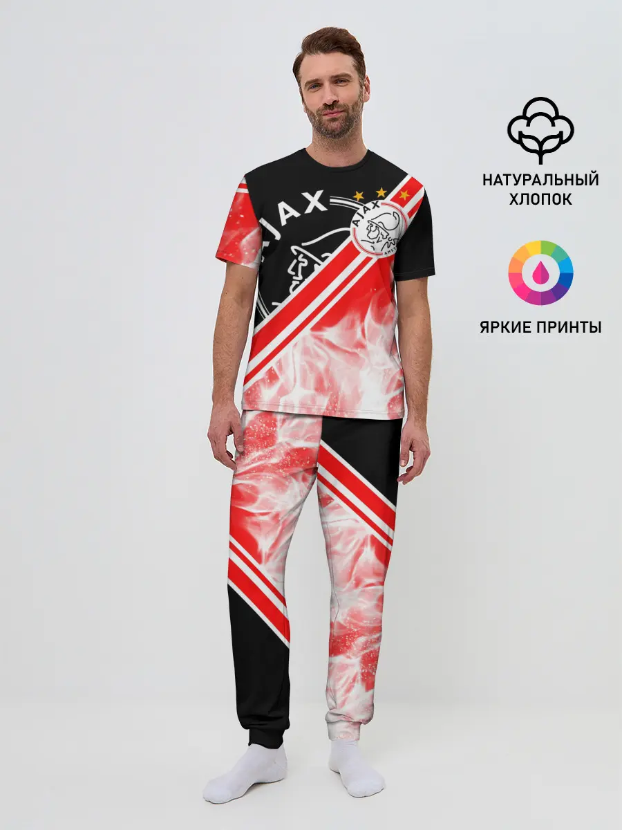 Мужская пижама с брюками / FC AJAX AMSTERDAM / ФК АЯКС