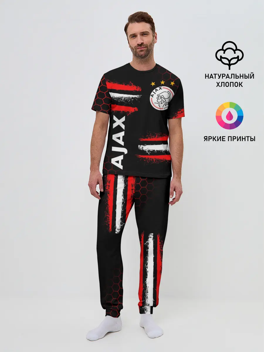 Мужская пижама с брюками / FC AJAX AMSTERDAM / ФК АЯКС