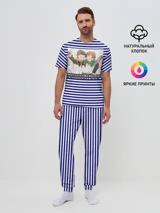 Мужская пижама с брюками / Лето 2021