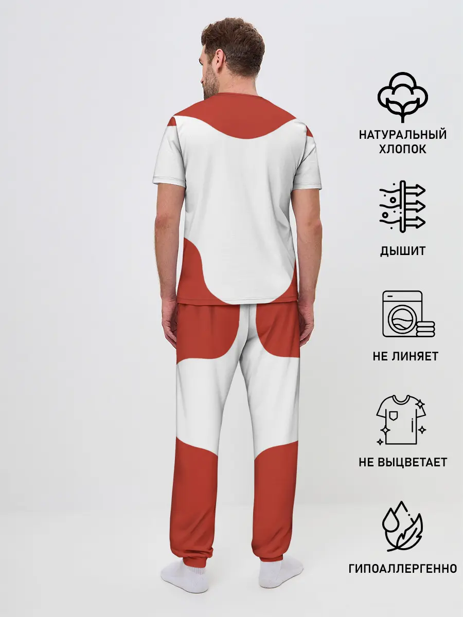 Мужская пижама с брюками / Костюм Омни-Мэна