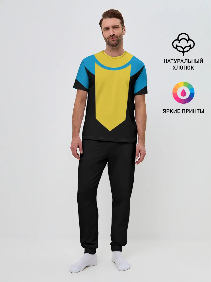 Мужская пижама с брюками / Костюм Неуязвимого