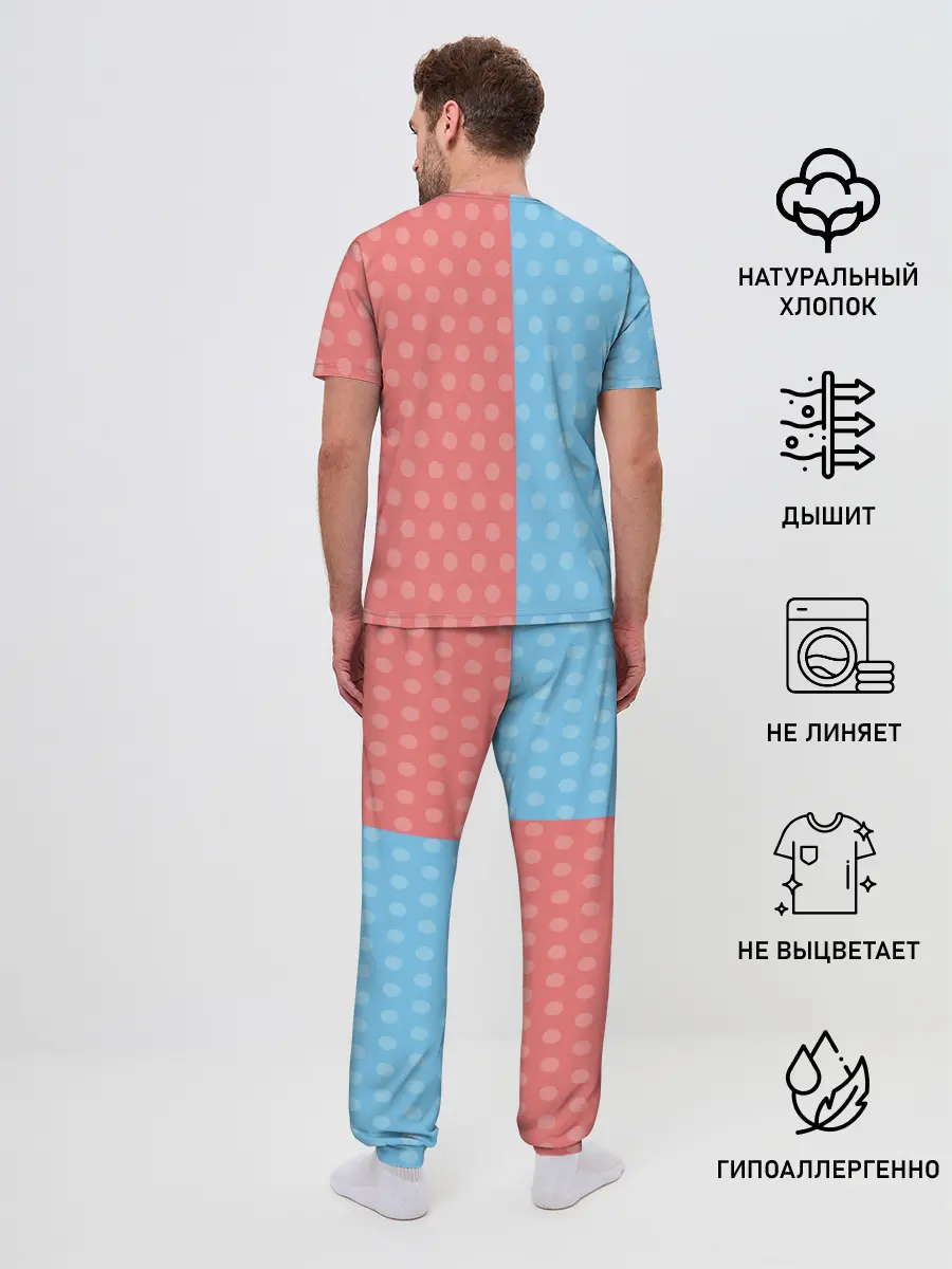 Мужская пижама с брюками / Title CAPHEAD