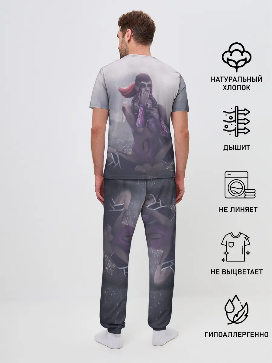 Мужская пижама с брюками / Wei. The first Aegis | Dota 2