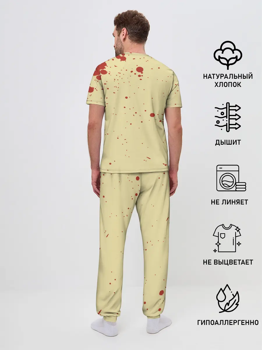 Мужская пижама с брюками / Усопп One Piece. Большой куш