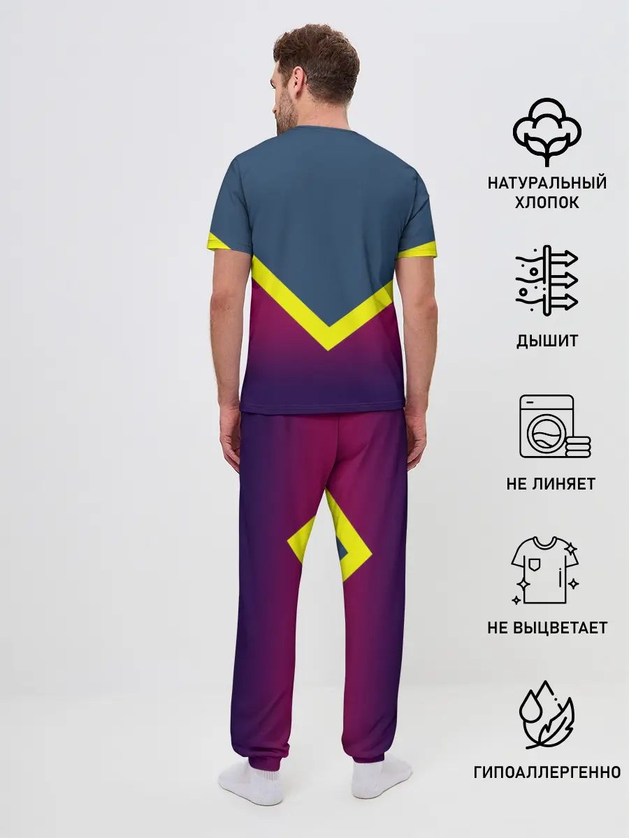 Мужская пижама с брюками / Луффи One Piece. Большой куш