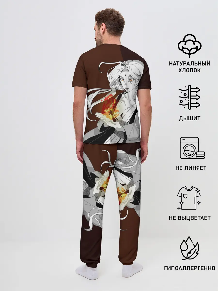 Мужская пижама с брюками / Цунаде