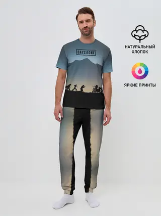 Мужская пижама с брюками / Days Gone