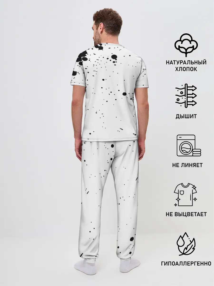 Мужская пижама с брюками / Манки Д. Луффи One Piece