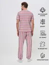 Мужская пижама с брюками / Звезды с полосками