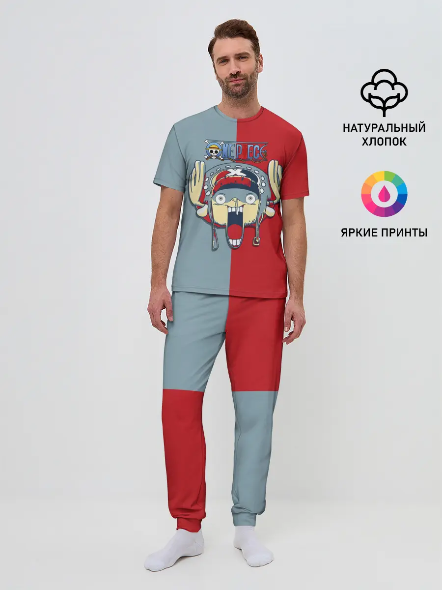 Мужская пижама с брюками / Сопливый Тони Тони Чоппер | One Piece