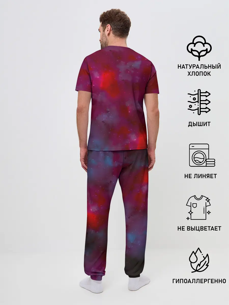 Мужская пижама с брюками / Луффи One Piece. Большой куш