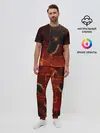 Мужская пижама с брюками / ОГНЕНЫЙ ВОЛК, 3d